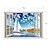 levne Samolepky na zeď-Romantika Módní Krajina Samolepky na zeď 3D samolepky na zeď Ozdobné samolepky na zeď Materiál Snímatelné Home dekoraceLepicí obraz na