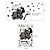 preiswerte Wand-Sticker-Dekorative Wand Sticker - Flugzeug-Wand Sticker Menschen / Blumen / Cartoon Design Wohnzimmer / Schlafzimmer / Badezimmer / Abziehbar
