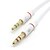 cheap Audio Cables-Dual 3.5mm Male to Single Female Headphone Microphone Audio Splitter Cable for Cell Phone &amp; Tablet &amp; Laptop