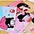 olcso Iroda &amp; Iskola felszerelés-japán lány mintás műanyag a4 fájl táska (1 db véletlenszerű szín)
