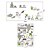 cheap Wall Stickers-Decorative Wall Stickers - Plane Wall Stickers Shapes / Cartoon Living Room / Bedroom / Bathroom