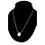 levne Módní náhrdelníky-Dora dámská móda stříbrný multi-linka uzel náhrdelník