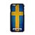 preiswerte Handy Hüllen-personalisierte Fall schwedische Flagge Design Metallkasten für iphone 6 (4.7 &quot;)