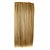 Недорогие Зажим в расширениях-Накладки из натуральных волос Прямой Искусственные волосы 24 дюймовый Наращивание волос Клип во / на Блондинка Жен. Повседневные