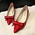 abordables Chaussures Femme-Pompes / Talons ( Noir/Rouge/Blanc Bout pointu - Talon aiguille - Similicuir - pour FEMMES