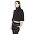 お買い得  レディースセーター-haoduoyi®女性の緩いリブ裾ハイネック3/4スリーブシック編作物のセーター