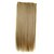 preiswerte Clip-in-Erweiterungen-Synthetische Erweiterungen Glatt Klassisch Synthetische Haare 24 Zoll Haar-Verlängerung Clip In / On Blond Damen Alltag