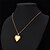 cheap Necklaces-Women&#039;s Pendant Necklace Lockets Necklace Love Ladies Fashion Copper Gold Plated Golden Necklace Jewelry For Casual Daily