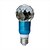 olcso Izzók-E26/E27 LED gömbbúrás izzók 1 led Nagyteljesítményű LED RGB RGB