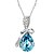 cheap Necklaces-Women&#039;s Pendant Necklace faceter Fashion Alloy Blue Necklace Jewelry For