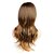 cheap Synthetic Wigs-28 Inch Fashion Long Wave Heat Resistant Fiber Synthetic Wig with Side Bangs