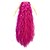 cheap Hair Pieces-tie long women corn roll wavy ponytail pink