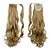 abordables Postiches-Queue-de-cheval Cheveux Synthétiques Pièce de cheveux Extension des cheveux Ondulé Quotidien / Blond