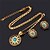 זול סט תכשיטים-טורקיז סט תכשיטים - אבן נוצצת, טורקיז וינטאג&#039;, מסיבה, עבודה לִכלוֹל תליונים עבור / עגילים / שרשראות
