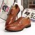 voordelige Heren Oxfordschoenen-Heren Formele Schoenen Bullock Shoes Lente / Herfst Bullock schoenen Causaal Oxfords Leer Zwart / Bruin