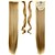 Χαμηλού Κόστους Ποστις-Αλογορουρές Συνθετικά μαλλιά Κομμάτι μαλλιών Hair Extension Ίσιο / Κλασσικά Καθημερινά / Ίσια