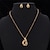 זול סט תכשיטים-Women&#039;s Unisex Synthetic Diamond Rhinestone Imitation Diamond Jewelry Set Earrings Necklace - Vintage Cute Party Work Casual Cute Style