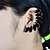Χαμηλού Κόστους Μοδάτα Σκουλαρίκια-Γυναικεία Χειροπέδες Ear κυρίες Πολυτέλεια Ρητίνη Στρας Προσομειωμένο διαμάντι Σκουλαρίκια Κοσμήματα Για Γάμου Πάρτι Καθημερινά Causal Αθλητικά