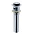 abordables Accessoires de robinets-Accessoire de robinet - Qualité supérieure Drain d&#039;eau avec trop-plein contemporain Laiton Chrome
