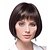 cheap Synthetic Trendy Wigs-Synthetic Wig Straight Straight Bob Wig Short Golden Brown With Blonde Synthetic Hair 6 inch Women&#039;s Brown StrongBeauty