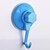 cheap Bath Accessories-Bathroom Single Hook with Powerful Suction Cup, A Suite of 4 Mounted, 2 White, 2 Blue,A6061-C3