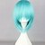 cheap Costume Wigs-Cosplay Costume Wig Synthetic Wig Straight Straight Asymmetrical Wig Long Light Blue Synthetic Hair 30 inch Women&#039;s Natural Hairline Blue