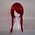 abordables Perruques Halloween-Perruques de Cosplay Cosplay Cosplay Rouge Manga Perruques de Cosplay 40 pouce Fibre résistante à la chaleur Femme Perruques d&#039;Halloween