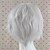 Недорогие Парик из искусственных волос без шапочки-основы-Парики из искусственных волос Кудрявый Парик Короткие Белый Жен. Белый