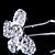 cheap Headpieces-Crystal / Fabric / Alloy Tiaras / Hair Pin with 1 Wedding / Special Occasion / Party / Evening Headpiece