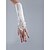 cheap Party Gloves-Net / Satin / Polyester Opera Length Glove Classical / Bridal Gloves / Party / Evening Gloves With Solid