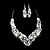abordables Conjuntos de joyas-Conjunto de joyas De mujeres Aniversario / Boda / Pedida / Regalo / Fiesta / Ocasión especial Sets de Joya Aleación / Diamantes Sintéticos