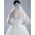 Χαμηλού Κόστους Πέπλα Γάμου-Μίας Βαθμίδας Πέπλα Γάμου Τεμάχια κεφαλής με πέπλο με 59,06 ίντσες (150εκ) Τούλι