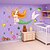 Χαμηλού Κόστους Αυτοκόλλητα Τοίχου-αφαιρούμενη όμορφη θάλασσα-υπηρέτρια σχήμα αυτοκόλλητο τοίχου παιδικό δωμάτιο
