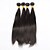 baratos Extensões de Cabelo Natural-Trama Extensões de cabelo Cabelo Humano Pacote Liso 24 polegada Extensões de cabelo / 8A / Reto