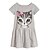 cheap Dresses-Toddler Girls&#039; Cartoon Floral Print Short Sleeve Long Dress Pink