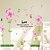 cheap Wall Stickers-Cartoon Florals Wall Stickers Plane Wall Stickers Decorative Wall Stickers Material Removable Home Decoration Wall Decal