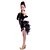cheap Kids&#039; Dancewear-Latin Dance Sequin Tassel Performance Sleeveless Natural Lycra Polyester