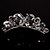 cheap Headpieces-Butterfly Women/Flower Girl Alloy Tiaras With Rhinestone Wedding/Party Headpiece