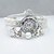 abordables Montres bracelets-Women&#039;s Bracelet Watch Fashion Watch Quartz Casual Watch Leather Band Bohemian Pearls White