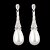 cheap Earrings-Women&#039;s Drop Earrings Fashion Pearl Earrings Jewelry Silver For Daily 1pc