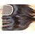 baratos Fecho e Frontal-PANSY weave do cabelo Extensões de cabelo humano Liso Clássico Cabelo Humano Cabelo Brasileiro Mulheres Preto Natural