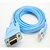 billiga USB-RS232 DB9 com serieport på rj45 kabel huvudet dataledning switch konfigurationsrad
