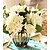 cheap Artificial Flower-Artificial Flowers 1 Branch European Style Hydrangeas Tabletop Flower