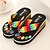 cheap Women&#039;s Slippers &amp; Flip-Flops-Women&#039;s Shoes Fabric Wedge Heel Platform/Flip Flops Sandals Casual Black/Blue/Yellow