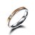 cheap Rings-Men&#039;s / Women&#039;s Couple Rings - 18K Gold Plated, Gold Plated Love, Fashion 5 / 6 / 7 Black / Coffee For Wedding / Party / Gift / Zircon