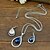 cheap Jewelry Sets-Jewelry Set - Rhinestone Fashion Include White / Royal Blue For Wedding / Party / Special Occasion / Earrings / Necklace
