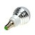 cheap Light Bulbs-1pc LED Globe Bulbs 300 lm E14 1 LED Beads Remote-Controlled RGB 100-240 V