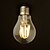 abordables Ampoules électriques-2 pièces ONDENN E26/E27 6 COB 600 LM Blanc Chaud A60(A19) edison Vintage Ampoules à Filament LED AC 100-240 / AC 110-130 V