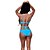 cheap Women&#039;s Swimwear &amp; Bikinis-Women&#039;s Swimwear Bikini Swimsuit Black White Blue Orange Halter Neck Bathing Suits