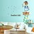 cheap Wall Stickers-Decorative Wall Stickers - Plane Wall Stickers People / Cartoon Living Room / Bedroom / Bathroom / Removable